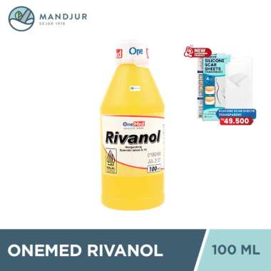 Onemed Rivanol 100 ml - Pembersih Luka akibat Infeksi Jamur / Bakteri