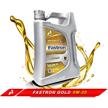 Oli Mobil Pertamina Fastron Gold 0W20 API SN / GF-5 [4L] Oli Mobil Toyota Camry / Honda BRV / CRV / 