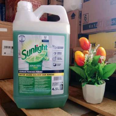 Promo Harga Sunlight Pencuci Piring Jeruk Nipis 100 4500 ml - Blibli