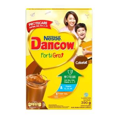 Dancow Fortigro 390g all varian Susu Bubuk dancow Full Cream dancow instant dancow coklat Susu anak 