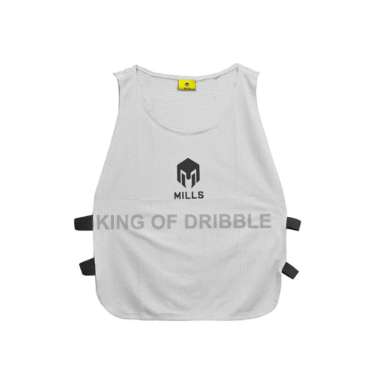 KING OF DRIBBLE Rompi Futsal/Bola Mills Soccer Bibs 9002 Original White