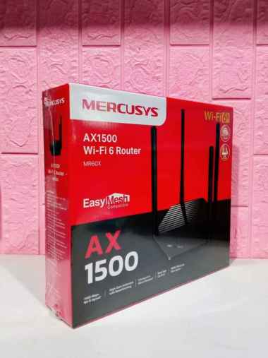mercusys mr60x AX1500 WIFI 6 ROUTER GIGABIT