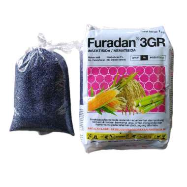 Insektisida FURADAN 3GR Pembasmi Hama Tanaman Repack 500 Gram