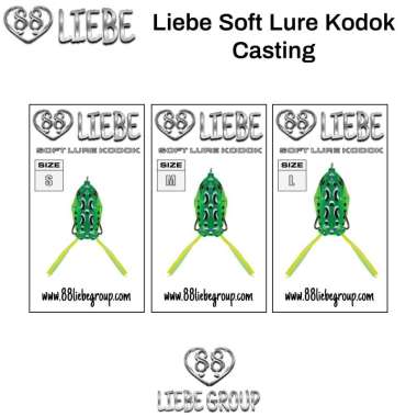 Liebe Kodok umpan mainan mancing gabus SMALL 3CM