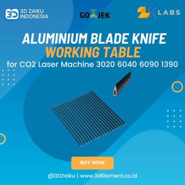 ZKLabs Aluminium Blade Knife Working Table for CO2 Laser Machine 3020 6040 6090 1390 6040