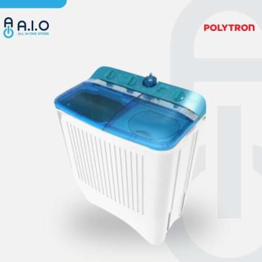 POLYTRON - MESIN CUCI 2 TABUNG 9 KG - PWM 9072