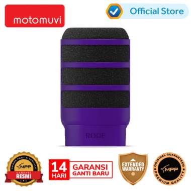 Rode WS14 Pop Filter for PodMic, PodMic USB Mikrofon Ungu