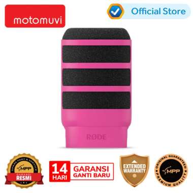 Rode WS14 Pop Filter for PodMic, PodMic USB Mikrofon Pink