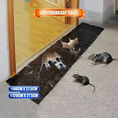 OEM ONE-C1103 Lem Perangkap Tikus 0.6/1.2M Stiker Lem Tikus Jumbo Super Lengket / Jebakan Tikus Stic