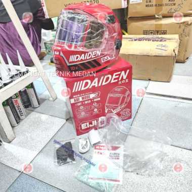 HELM KEDOK LAS OTOMATIS WELDING AUTO DARK FULL FACE SHOJI 8000 DAIDEN