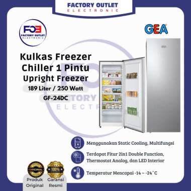 GEA GF-24DC Upright Freezer DEPOK - BOGOR - BEKASI