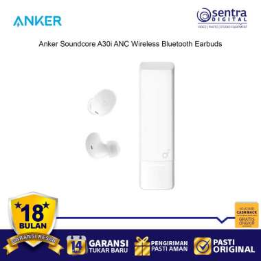 Anker Soundcore A30i NC Earbuds Adaptive Noise Canceling Bluetooth Tws - A3958 White