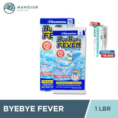 Bye Bye Fever Penurun Demam Anak [1 Lembar]