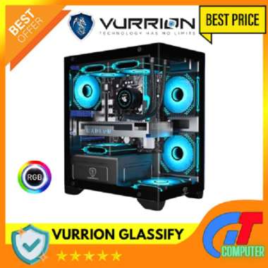 PC Rakitan Intel Core i3 10100F ( RTX 3050 6GB + RAM 16GB ) Gen 10 Siap Gaming editing & Rendering G