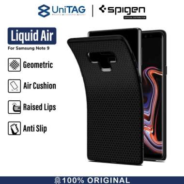 Case Galaxy Note 9 Spigen Liquid Air Softcase Silicone Original Casing