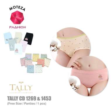 Tally 1269 ; 1453 CD Celana Dalam Anak Perempuan Remaja ABG Teen Panties | Katun | Free Size | Stret