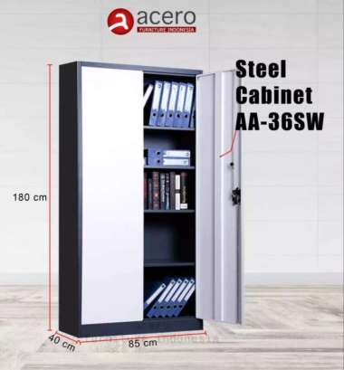 LEMARI FILE BESI 2PINTU