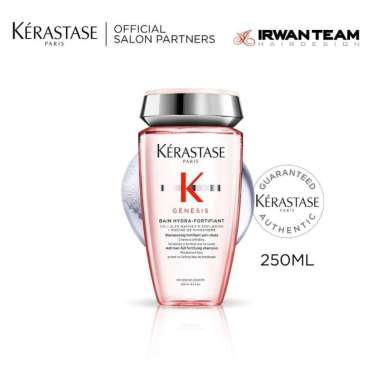 Kerastase Shampoo Rambut Rontok Patah Bain Genesis Hydra 250ml -Normal