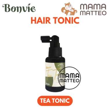 BONVIE Kemiri Tea Hair Tonic 60ml Anti Dandruff Ketombe / BONVIE BANDUNG Tea Tonic BONVIE