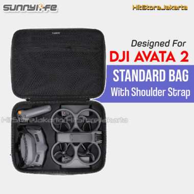 Sunnylife Tas Standard Bag for DJI Avata 2 Shoulder Bag Carrying Case
