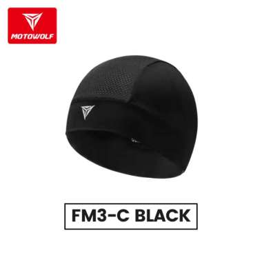 Topi Kupluk Balaclava Motor Motowolf Quick Dry Balaklava Helm Anti UV KUPLUK BLACK