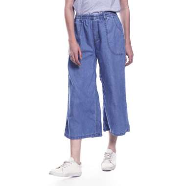 2nd Red Kulot Jeans Premium Biru Muda 272112 M