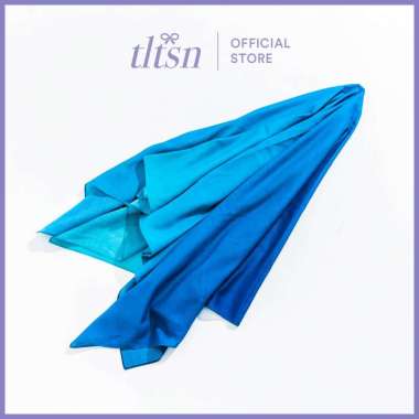 The Little Things She Neeeds - KAIA Kerudung Segi Empat Hijab Wanita Blue/Purple Biru