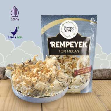 Peyek Nyai - Rempeyek Teri Medan (Pouch)