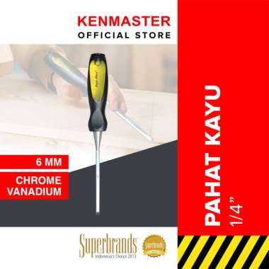 Sunflex Gagang Transparan Pahat Kayu [1/4 Inch] -
