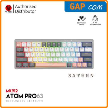 Fantech MK913 Atom PRO83 RGB Stellar 80% Keyboard Wireless Gaming Mechanical Red Switch MK912 Saturn