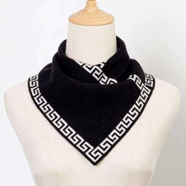 Syal Leher Segitiga Pria Wanita / Syal Penghangat Leher Instant / Syal Cowboy Coboy / Scarf Musim Se