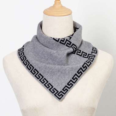 Syal Leher Segitiga Pria Wanita / Syal Penghangat Leher Instant / Syal Cowboy Coboy / Scarf Musim Se