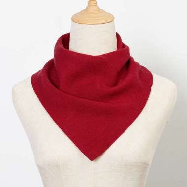 Syal Leher Segitiga Pria Wanita / Syal Penghangat Leher Instant / Syal Cowboy Coboy / Scarf Musim Se