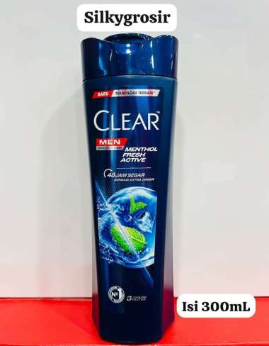Promo Harga Clear Men Shampoo Anti Dandruff Cool Sport Menthol 320 ml - Blibli