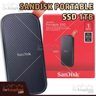 SanDisk Portable SSD 800MB/s USB Type C 3.2 Gen 2 1TB Harddisk External HDD Harddrive Hard Disk Driv