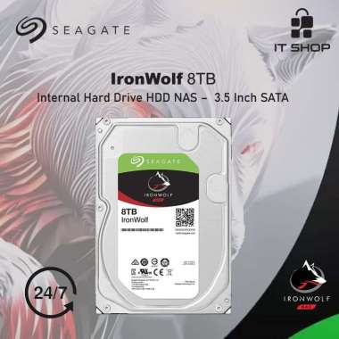 Hard Disk Seagate Ironwolf NAS 8TB MFI -