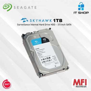 Hard Disk Seagate Skyhawk CCTV [1TB/ 3.5 Inch] MFI -