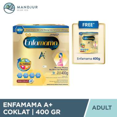 Promo Harga ENFAMAMA Susu Ibu Hamil & Menyusui Coklat 400 gr - Blibli