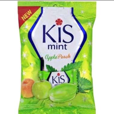 Permen Kis Mint 1 bungkus isi 50 butir / Permen Mint Apple Peach