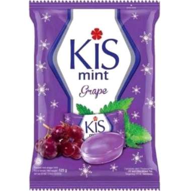Permen Kis Mint 1 bungkus isi 50 butir / Permen Mint Grape