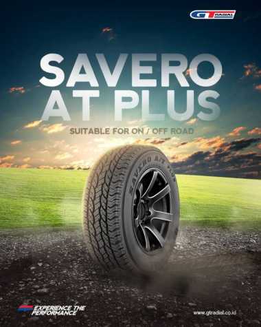 GT Radial Savero AT Plus 205/70-R15 Ban Mobil [Gratis Pemasangan]