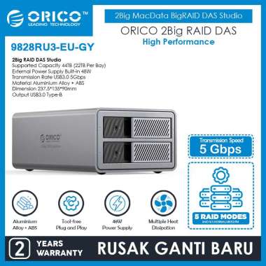 ORICO Big RAID DAS Solution / DAS Studio / ProThunder 2bay 4bay 5bay HDD Enclosure SSD Enclosure - 9
