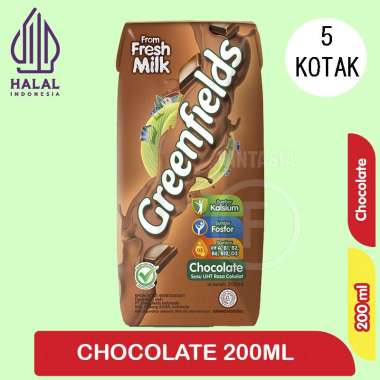 Promo Harga Greenfields UHT Choco Malt 200 ml - Blibli