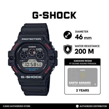 CASIO G-Shock Jam Tangan Pria - Hitam [DW-5900-1DR] Hitam