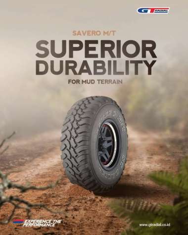 GT Radial Savero MT 31 X/10.5-R15 Ban Mobil [Gratis Pemasangan]