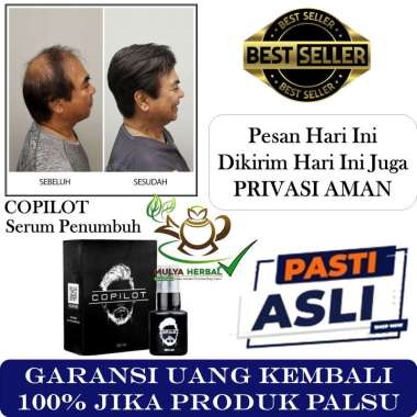 PENUMBUH RAMBUT BOTAK RONTOK CEPAT LEBAT PRIA & WANITA SERUM COPILOT HAIR BOOSTER ASLI ORIGINAL