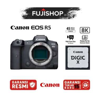 Canon EOS R5 Body Only / Camera Canon EOS R 5 Body GARANSI RESMI