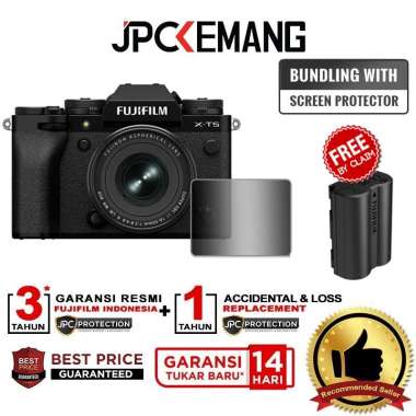 JPC KEMANG Fujifilm XT5 Kit 16-50mm f2.8-4.8 Mirrorless Camera Fuji X-T5 XT 5 16-50 mm GARANSI RESMI