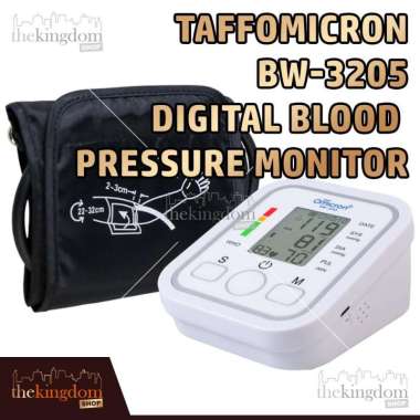 TaffOmicron BW-3205 Tensimeter Digital Blood Pressure Monitor Alat Ukur Tekanan Darah Tensi BPM Taff