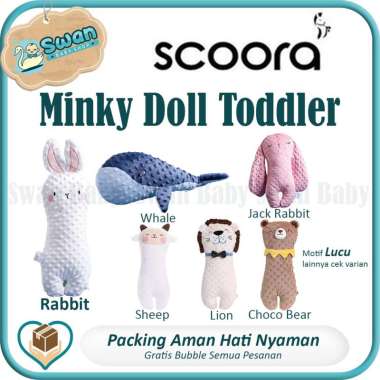 Scoora Minky Doll Toddler / Boneka Anak Jack Rabbit